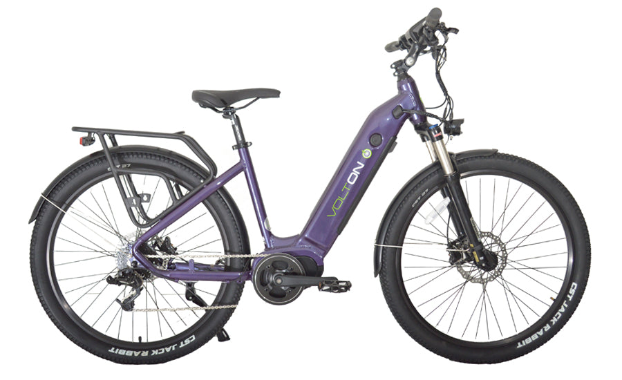 Action LS Mid Drive Bicycle in Purple Color