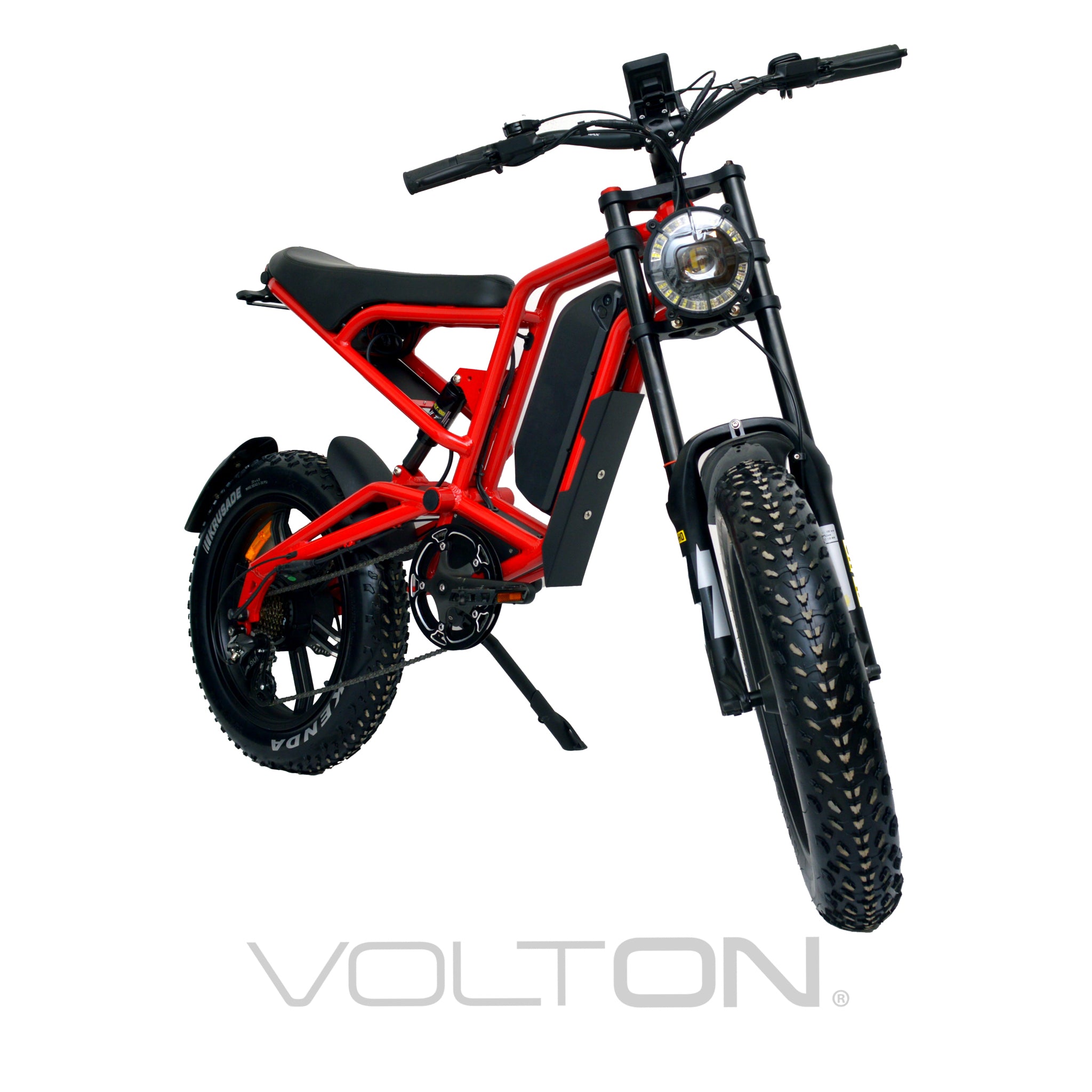 Demon Street eBike red Volton Electric Bicycles